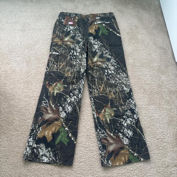 Mossy Oak Ladies Quest Pant Size 6/8 S Breakup Camo Outdoor Gorpcore - Picture 7 of 8
